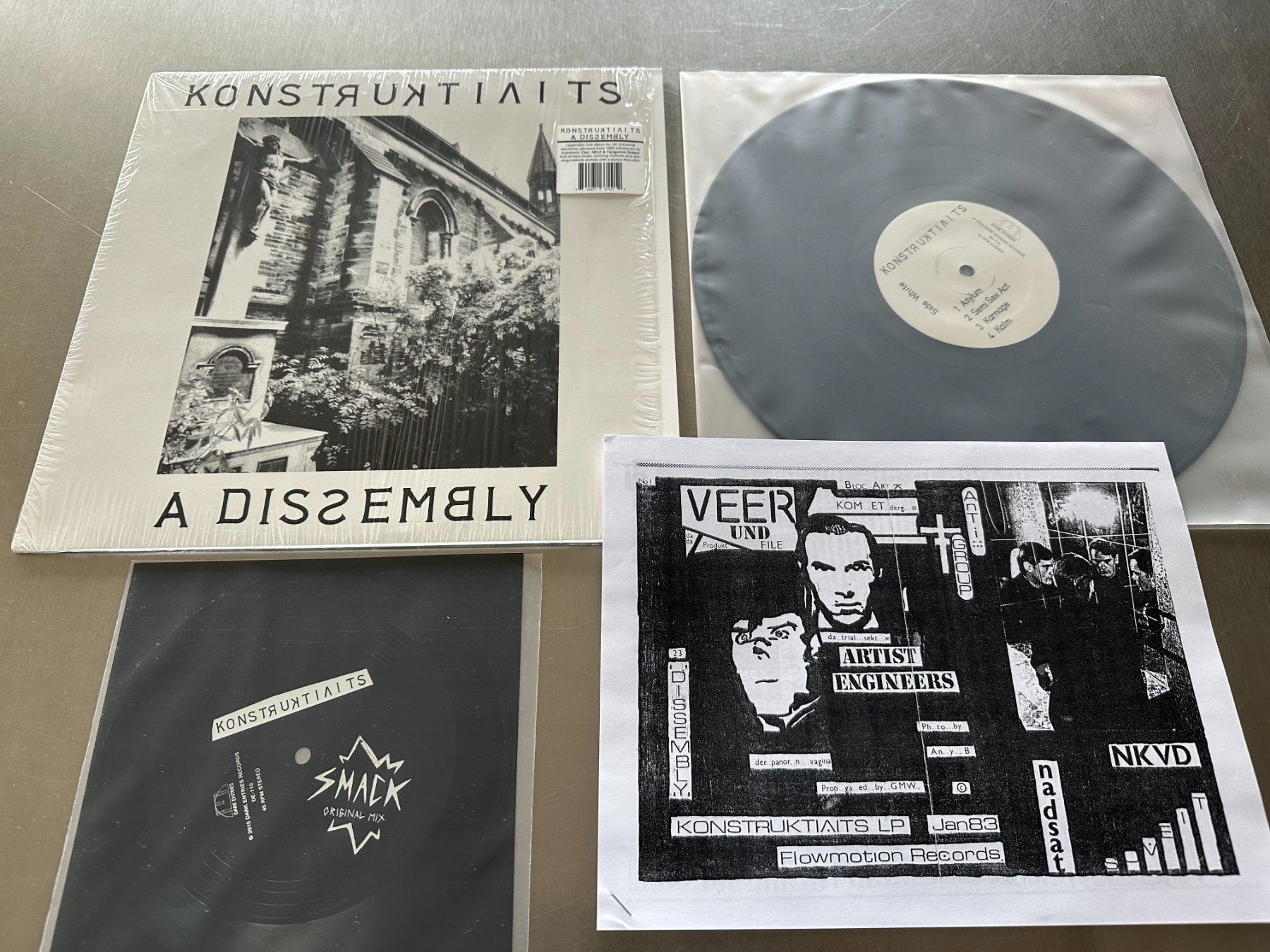Schallplatten: KONSTRUKTIVITS LP + FLEXI - A DISSEMBLEY - INDUSTRIEL !! – Neu (gemäss Beschreibung) aus Sion von jaipur1401 4