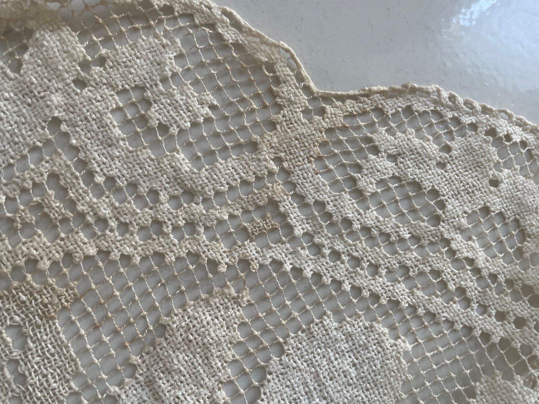 Altra biancheria da tavola: Tischdecke - Spitze – Usato da Minusio venduto da Pink222 5