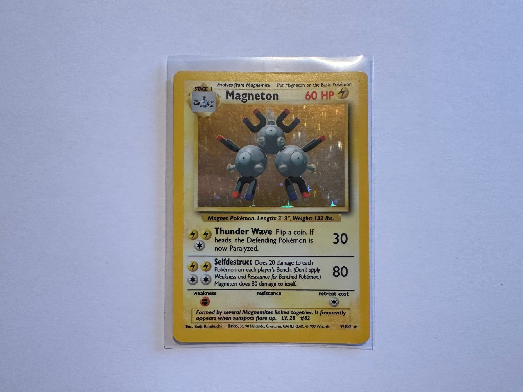 Pokémon Carte collezionabili: Magneton holo Base EN – Usato da Hagendorn venduto da Pokecollectorch