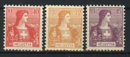 1907, Helvetia, Brustbild, ohne Falz ** (1)