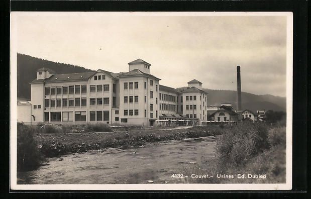 Cartes postales: AK Couvet, Usines Ed. Dubied – D'occasion à Berlin par bartko-reher