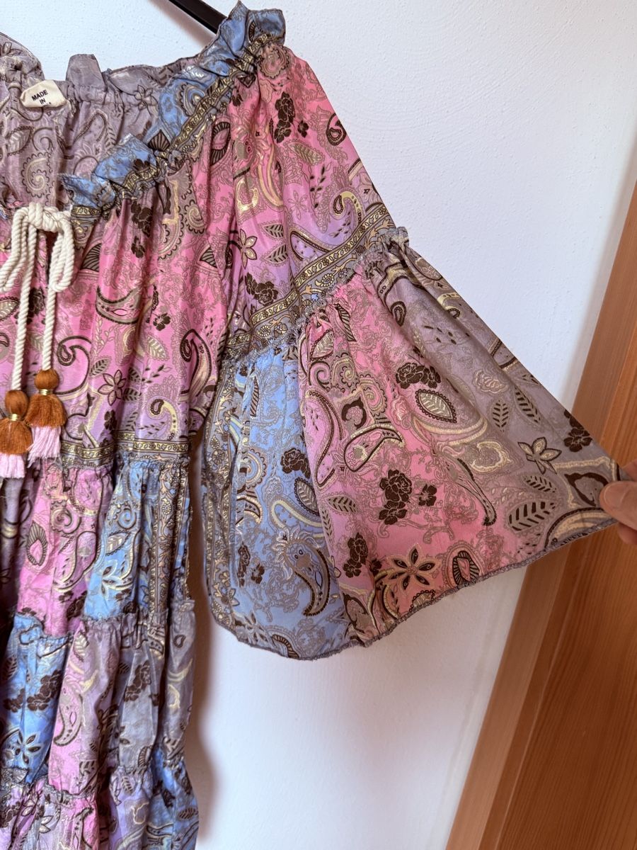 Vestiti: Boho Minikleid / Tunika aus Seide – Nuovo (secondo la descrizione) da Sigriswil venduto da ck56 3