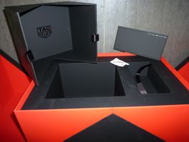 TAG HEURE Black/Red Box TAG HEURE Boîte noire/rouge