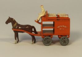 Matchbox Lesney 7A Horse-Drawn Milk Float