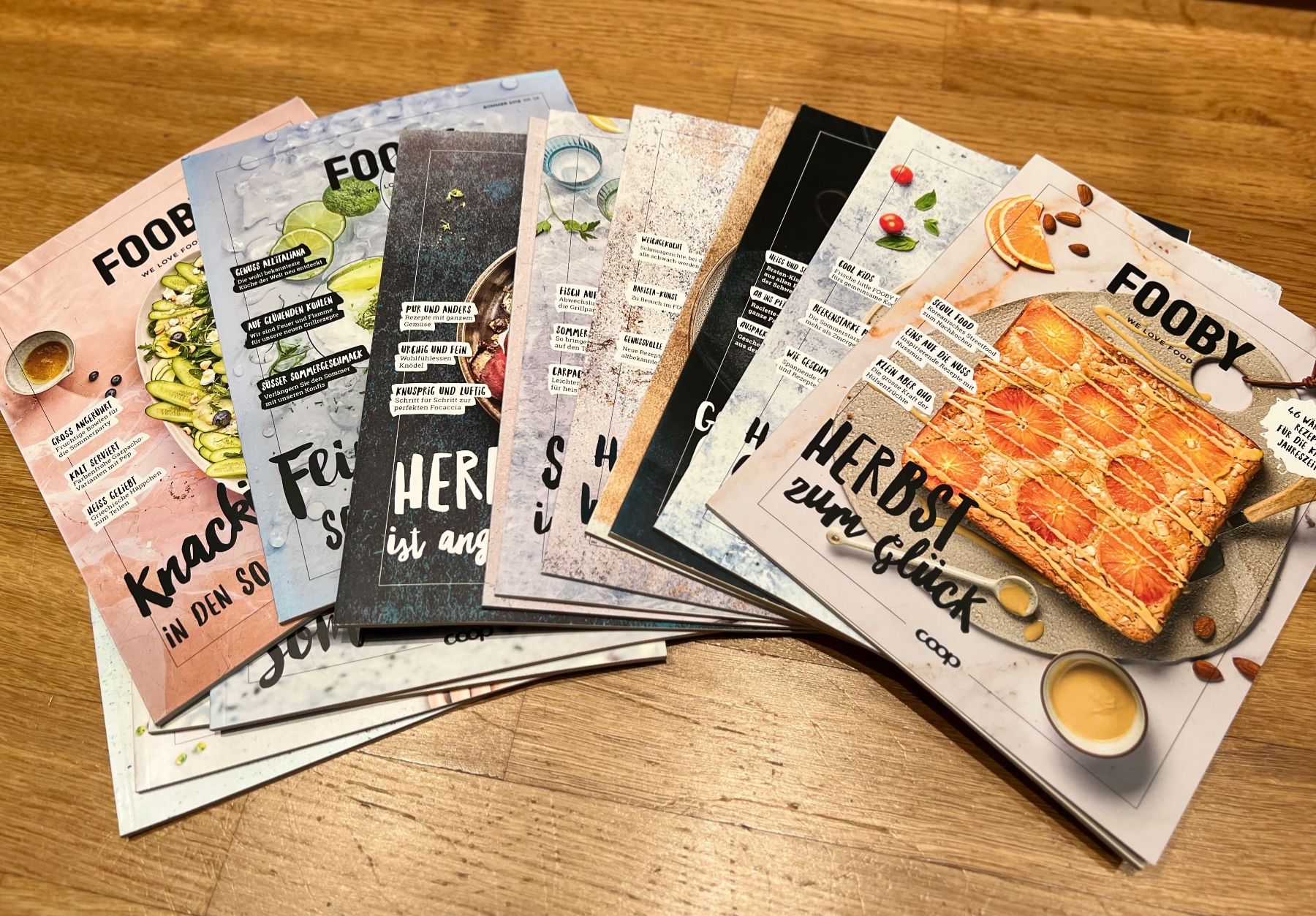 Libri: Fooby Zeitschriften (15 Stück) – Usato da Glattpark(Opfikon) venduto da ste_n99y 1