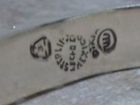 Bracciali & Braccialetti: Armreif Silber Kroko-Look / Mexico – Usato da Esslingen venduto da FetteSchnecke 9