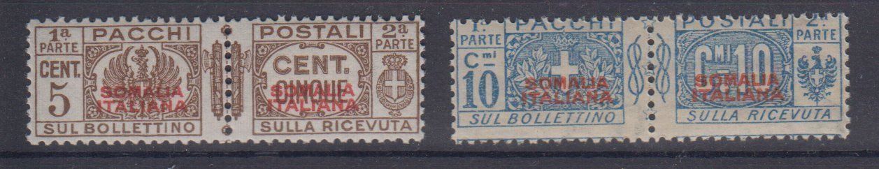 Tutti i francobolli: SOMALIA: Paketmarken 1926/30 ** – Nuovo (secondo la descrizione) da Eschlikon TG venduto da PhilCon