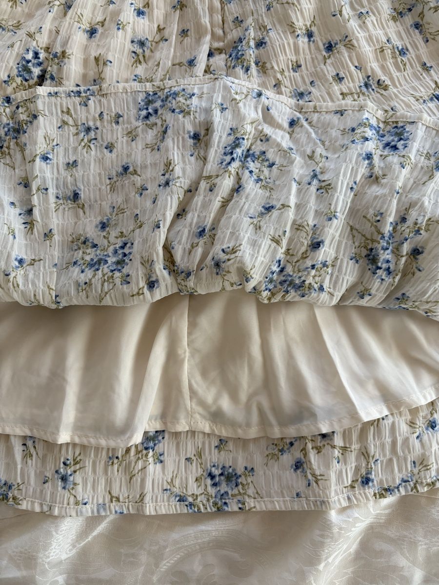 Vestiti: Sommerliches Blumenkleid, Mini Kleid mit Blumenmuster – Nuovo (secondo la descrizione) da Langenthal venduto da hih_sfd7 4