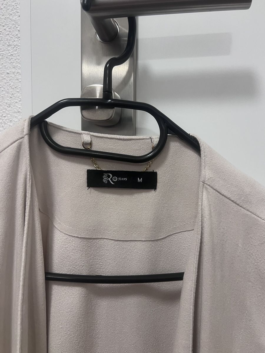 Gilet & Giacche senza maniche: Fransenweste in beige, Grösse M – Nuovo (secondo la descrizione) da Root venduto da Fashionhomeandmore 1