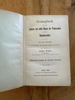 Gesangbuch 7./8. Klasse, Zürich 1909, obligatorisch, antiqua