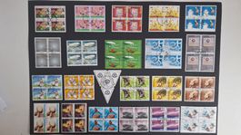 2004 15×4erBlocksätze mit ET-Stempel