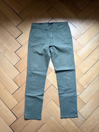 PAUL HUNTER - Chino Hose olivgrün W33 L32