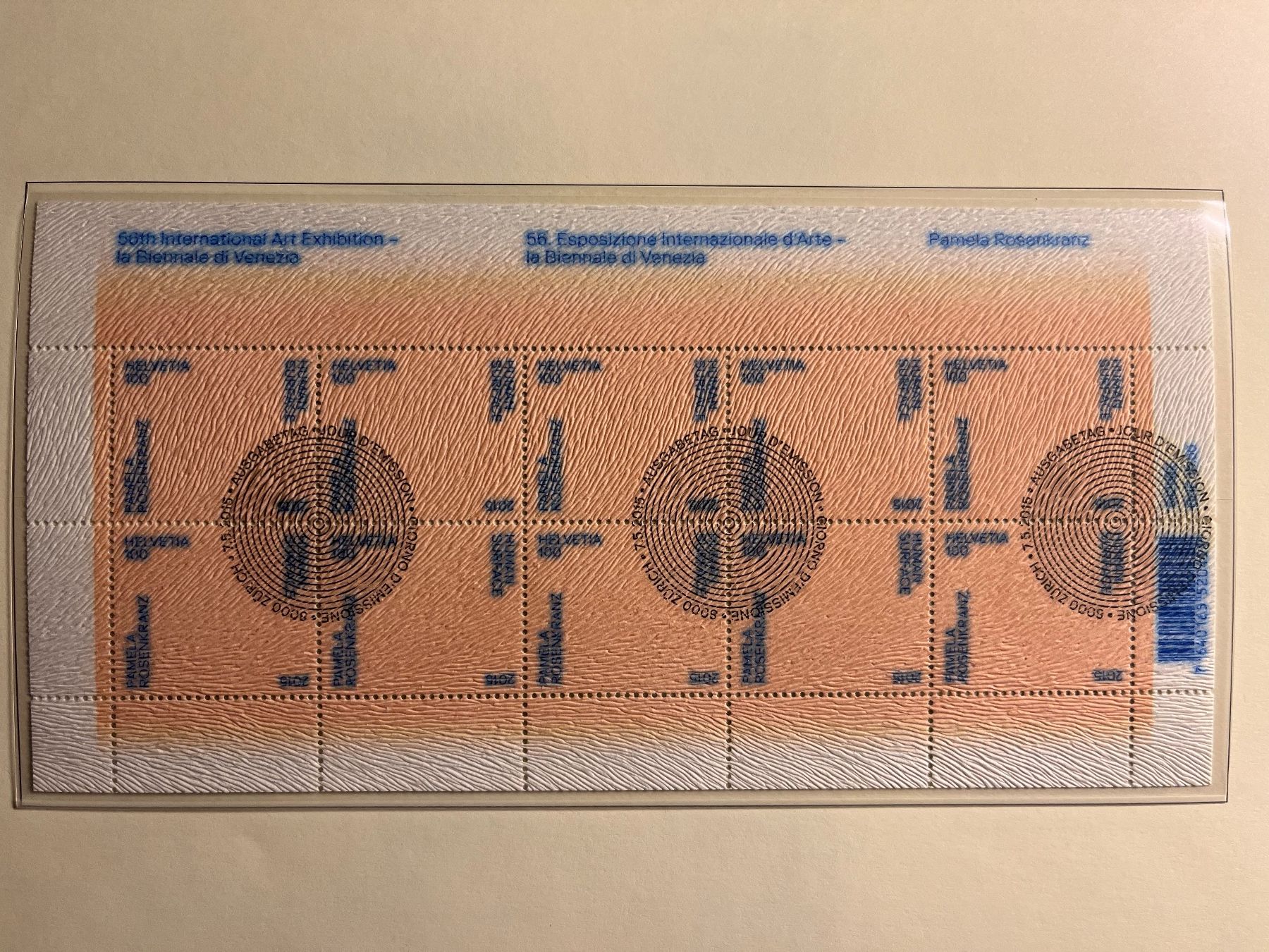 Tutti i francobolli: Kleinbogen 2015 mit ET-Stempel – Nuovo (secondo la descrizione) da Freidorf TG venduto da ern_7s68