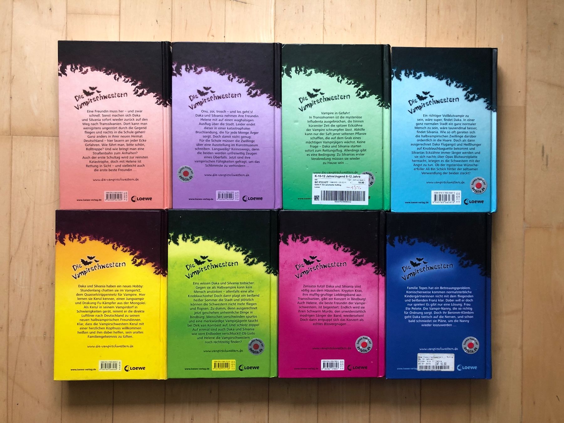 Libri: 8 x DIE VAMPIRSCHWESTERN – Usato da Wallisellen venduto da Fax 1
