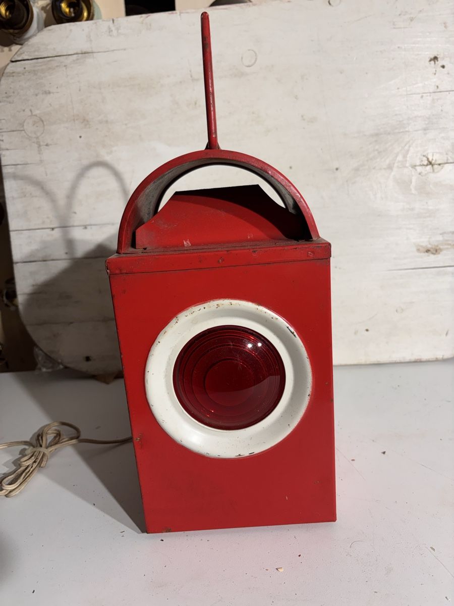 Lampes: Alte Baustellenleuchte – D'occasion à Escholzmatt par sukides55