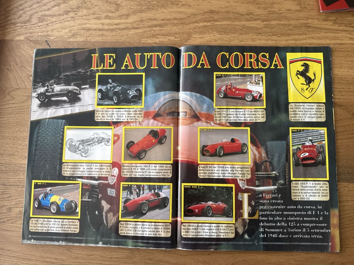 Panini Album: Ferrari Album Panini – Usato da Biel Bienne venduto da Fgregorio 4