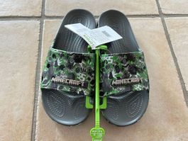 Crocs Schuhe Classic Flip Minecraft Slide Grösse 41-42