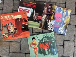 Schallplatten-Sammlung: Country, Studentenlieder, Jazz!