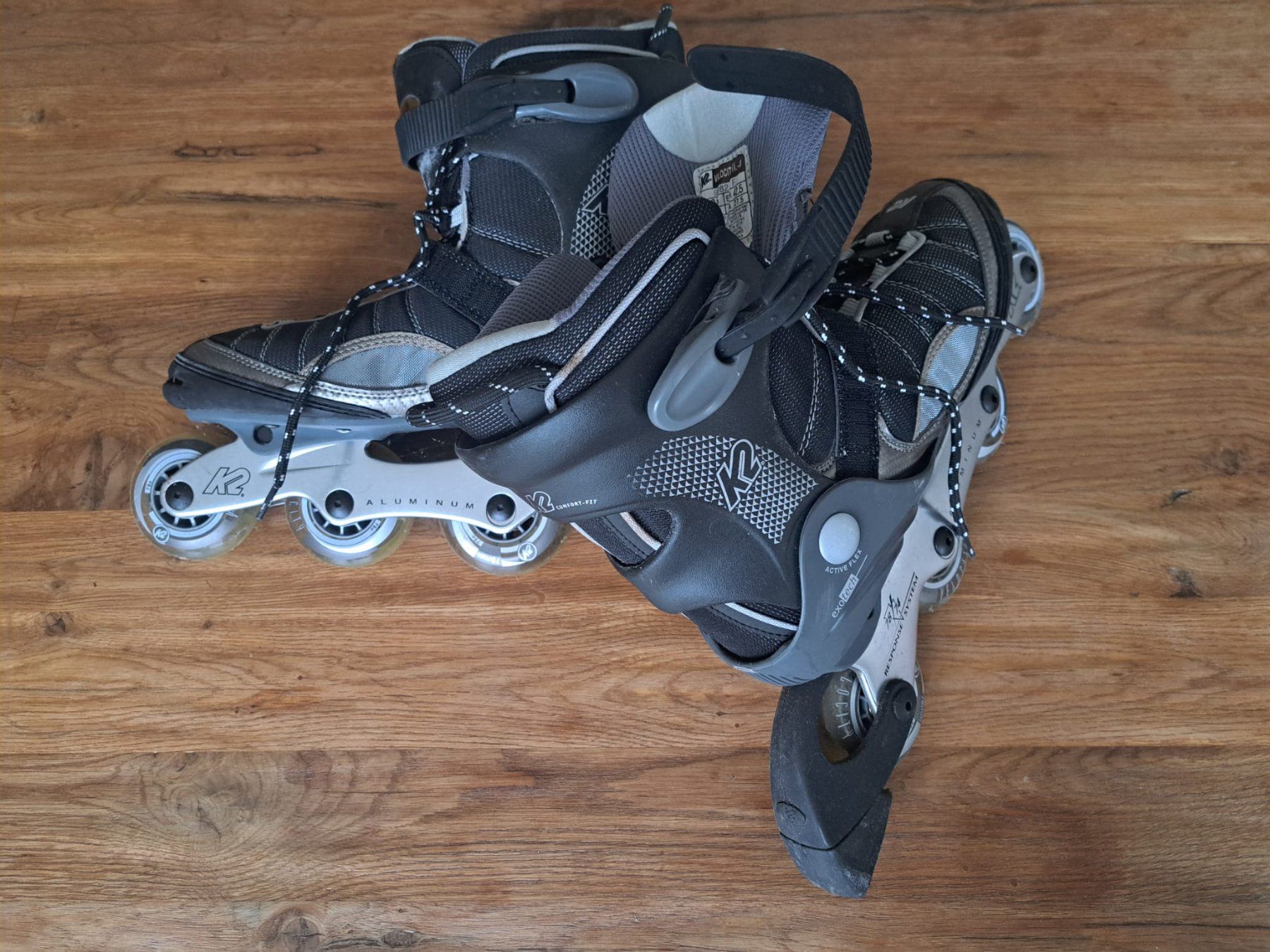 K2 Inline-Skating & Rollschuhe: K2 Inlineskates Velocity Ti-M, Grösse 42.5 – Gebraucht aus Wolfhausen von Dragons01