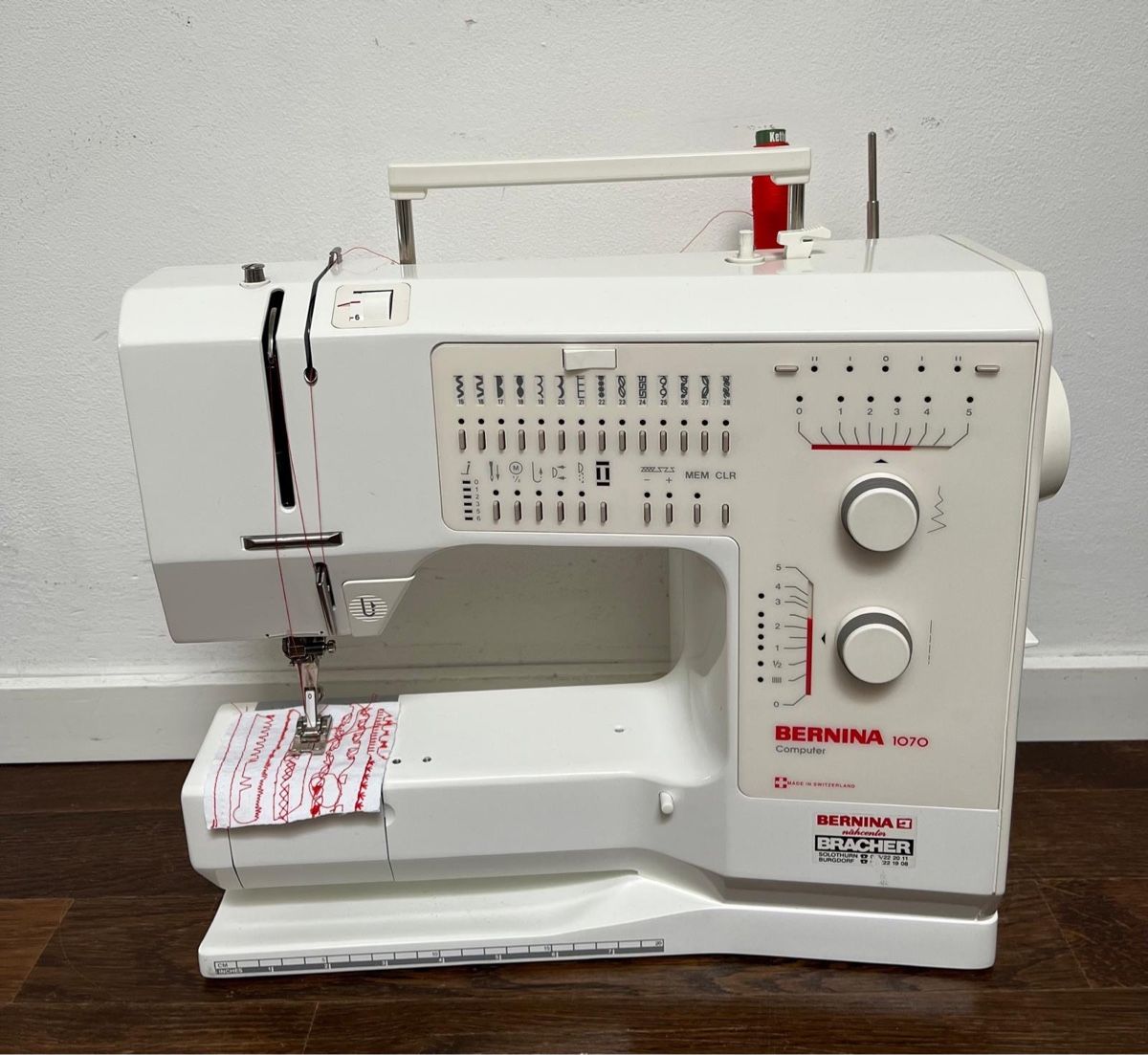 Bernina Macchine da cucire: Nähmaschine Bernina 1070 – Usato da Dietikon venduto da rex_y789