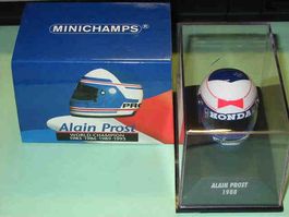 Alain Prost Helm 1988 * Minichamps 1:8