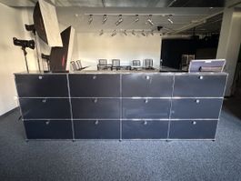 USM Haller Sideboard anthrazit 4x3 Fach