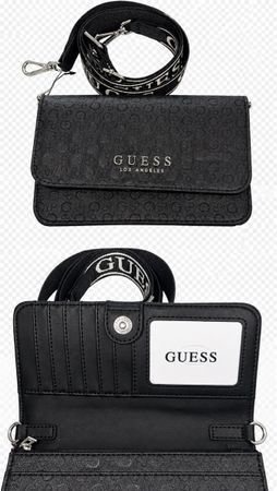 Borsa a tracolla Guess nera nuova