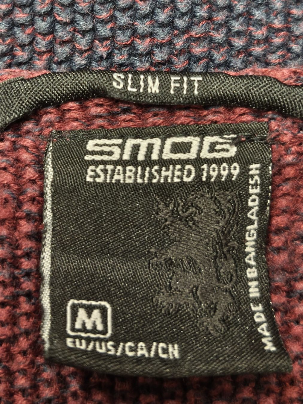 Maglioni & Felpe: SMOG Strickpullover Slim Fit Gr.M Stylischer Farbverlauf – Nuovo (secondo la descrizione) da Emmetten venduto da SecondhandSiska 3