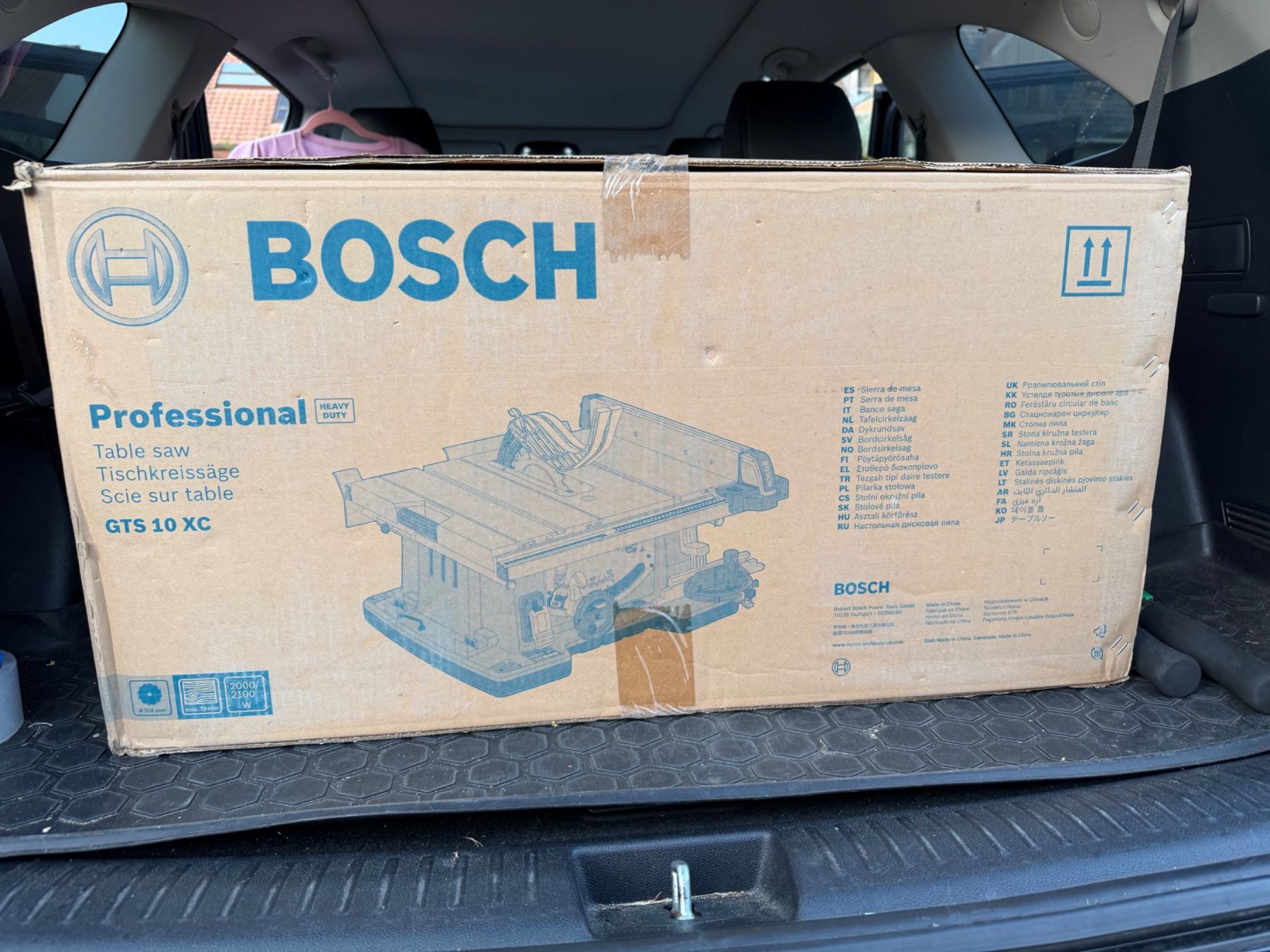 Bosch Seghe: Tisch-Kreissäge PRO GTS 10 XC – Nuovo e nell'imballaggio originale da Niederlenz venduto da sunshine4444 1