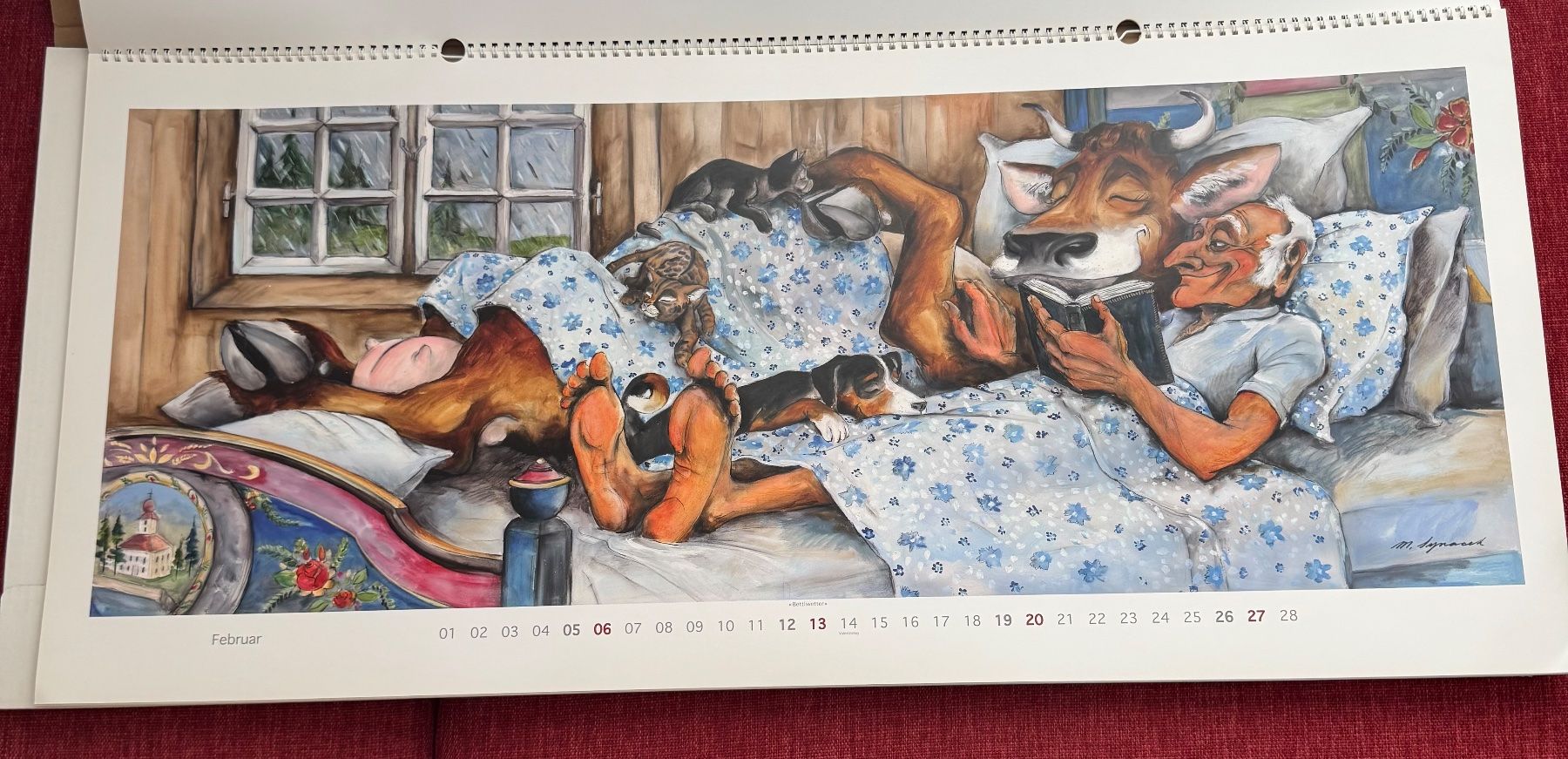 Kalender: Kalender Martin Synacek 2011 Appenzell – Gebraucht aus Riehen von ekc_ymy2 2