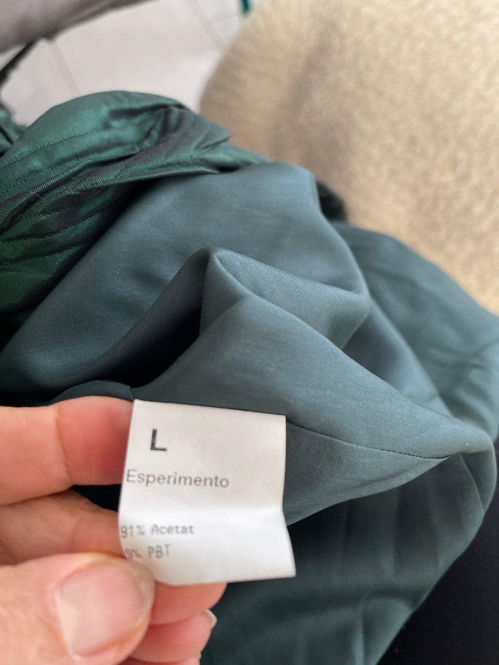 Jacken: Grüne Sommer Jacke / Übergangsjacke, Grösse 40, VINTAGE – Gebraucht aus Gutenswil von yneB1943 3