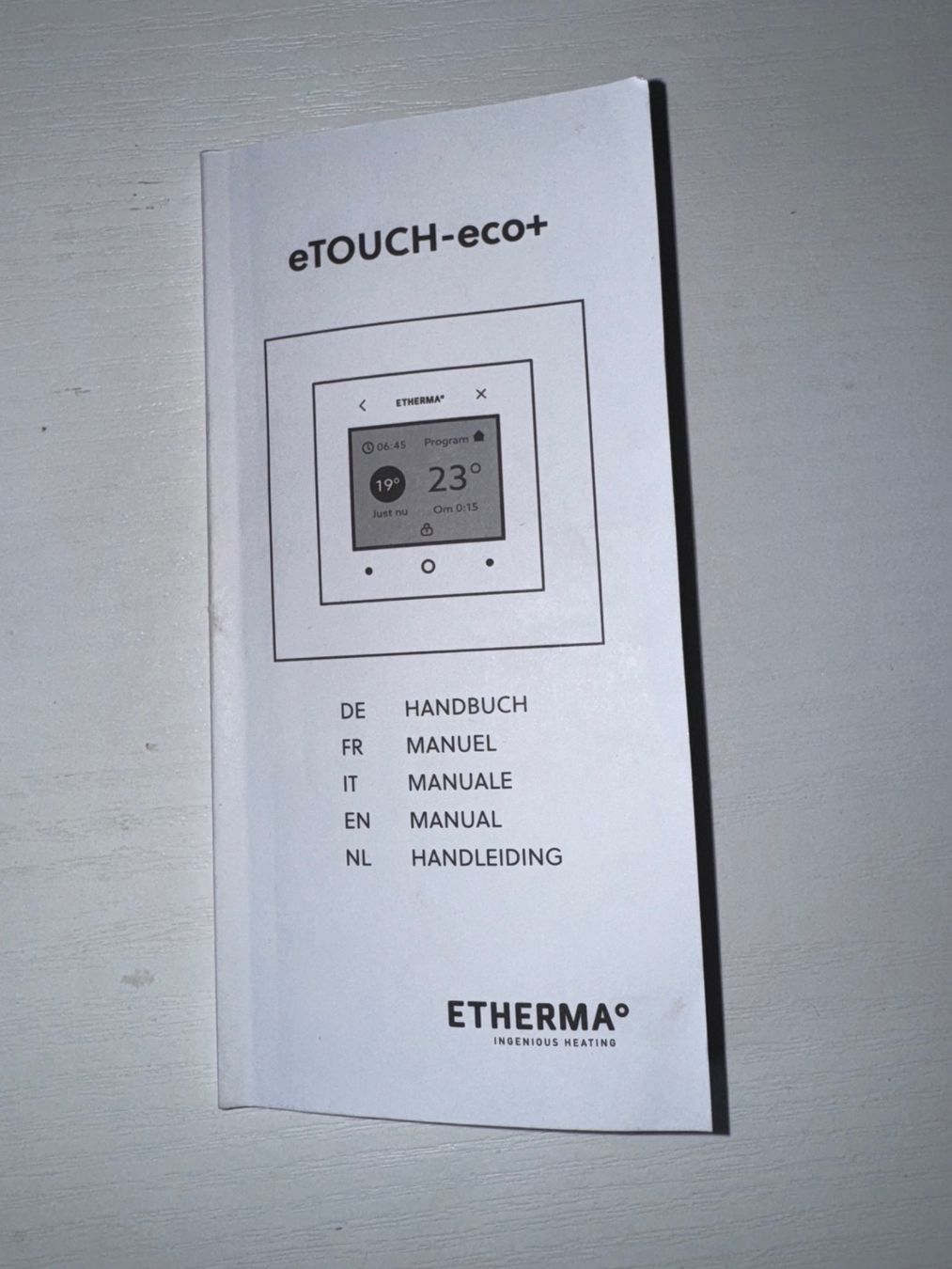 Altro in Utensili da giardino: ETHERMA Einbauschalter eTOUCH-eco+ Elektrische Bodenheiz. – Usato da Urdorf venduto da Daniela028 3