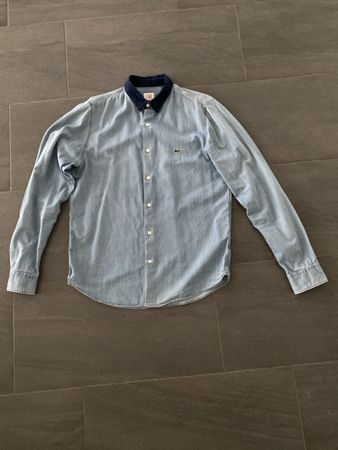 Chemise en jean Lacoste Live T.41 – Parfait pour l'été!
