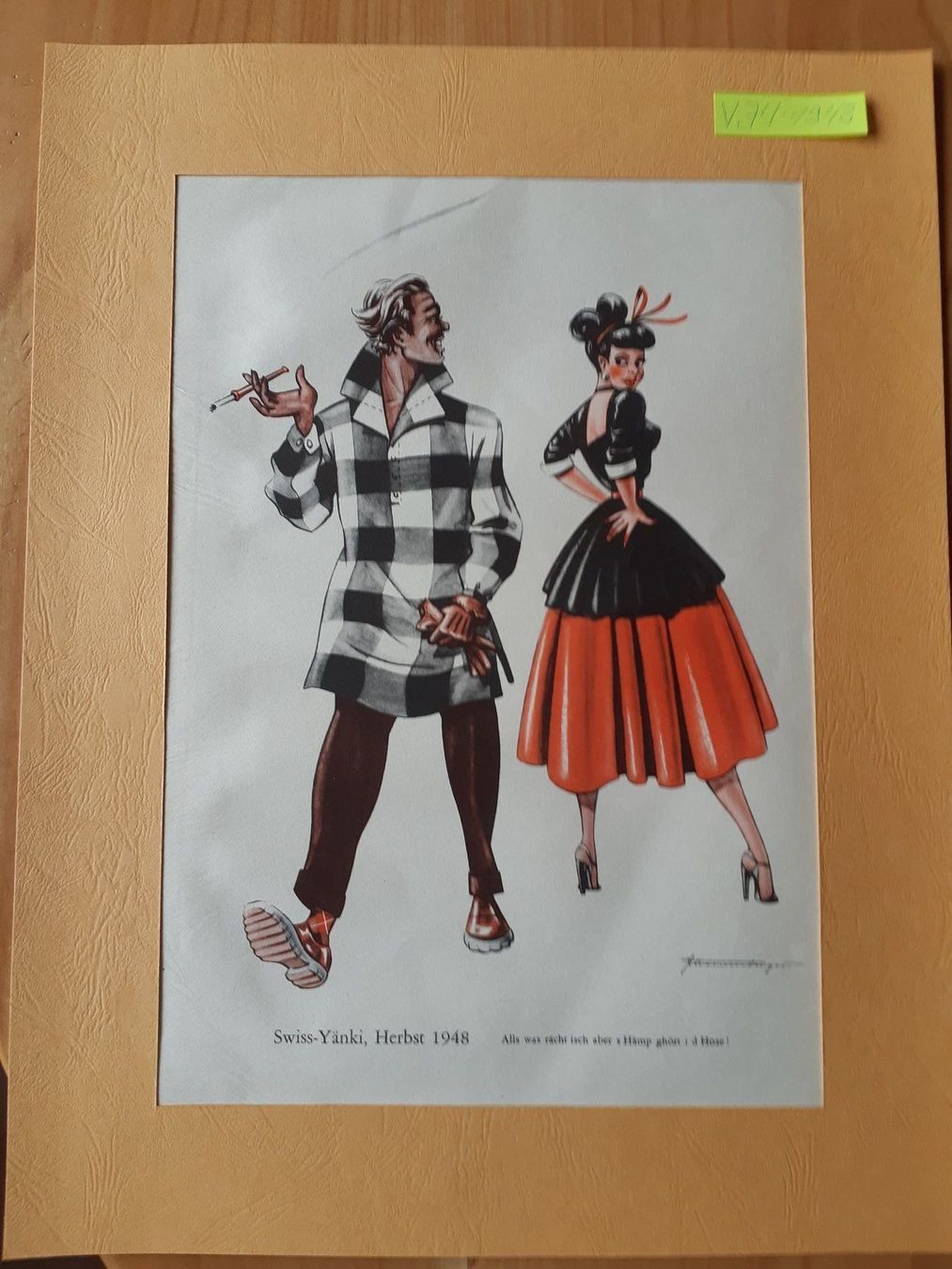 Grafica & Litografie: Nr. 7 original Litho Nebelspalter – Usato da Grindelwald venduto da carro5 1