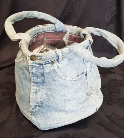 Jeans Einkaufstasche Eimzelstück