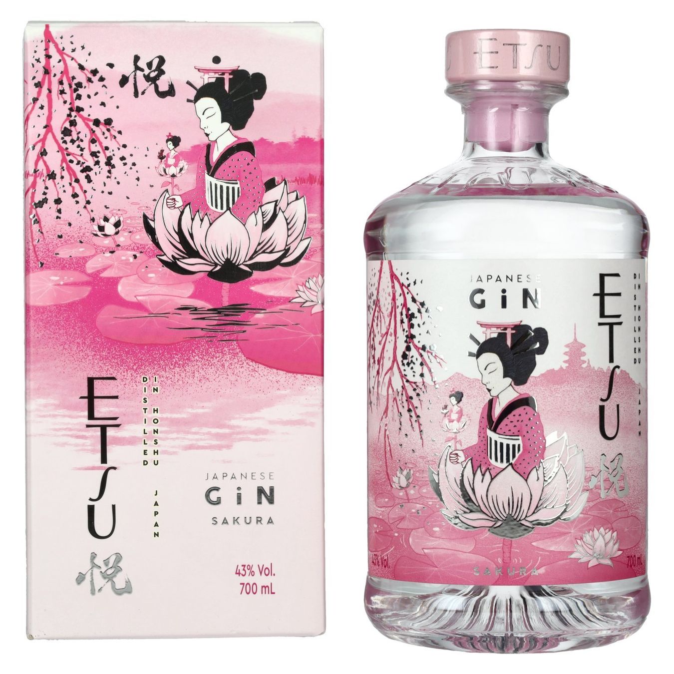 Spirituosen: Gin Etsu Sakura – Neu und originalverpackt aus Le Locle von drinkshop