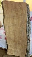 Apfelbaum Holzbrett mit Baumkante naturbelassen unbehandelt