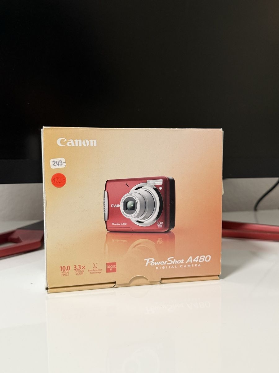 Canon Kamera: Canon PowerShot A480 – Neu & originalversiegelt – Neu und originalverpackt aus Uster von Dervisevic_Su