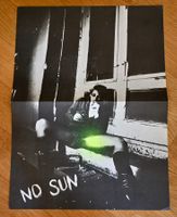 70er PLAKAT Galerie Aktuelle Kunst ZH Thomas Raschle NO SUN