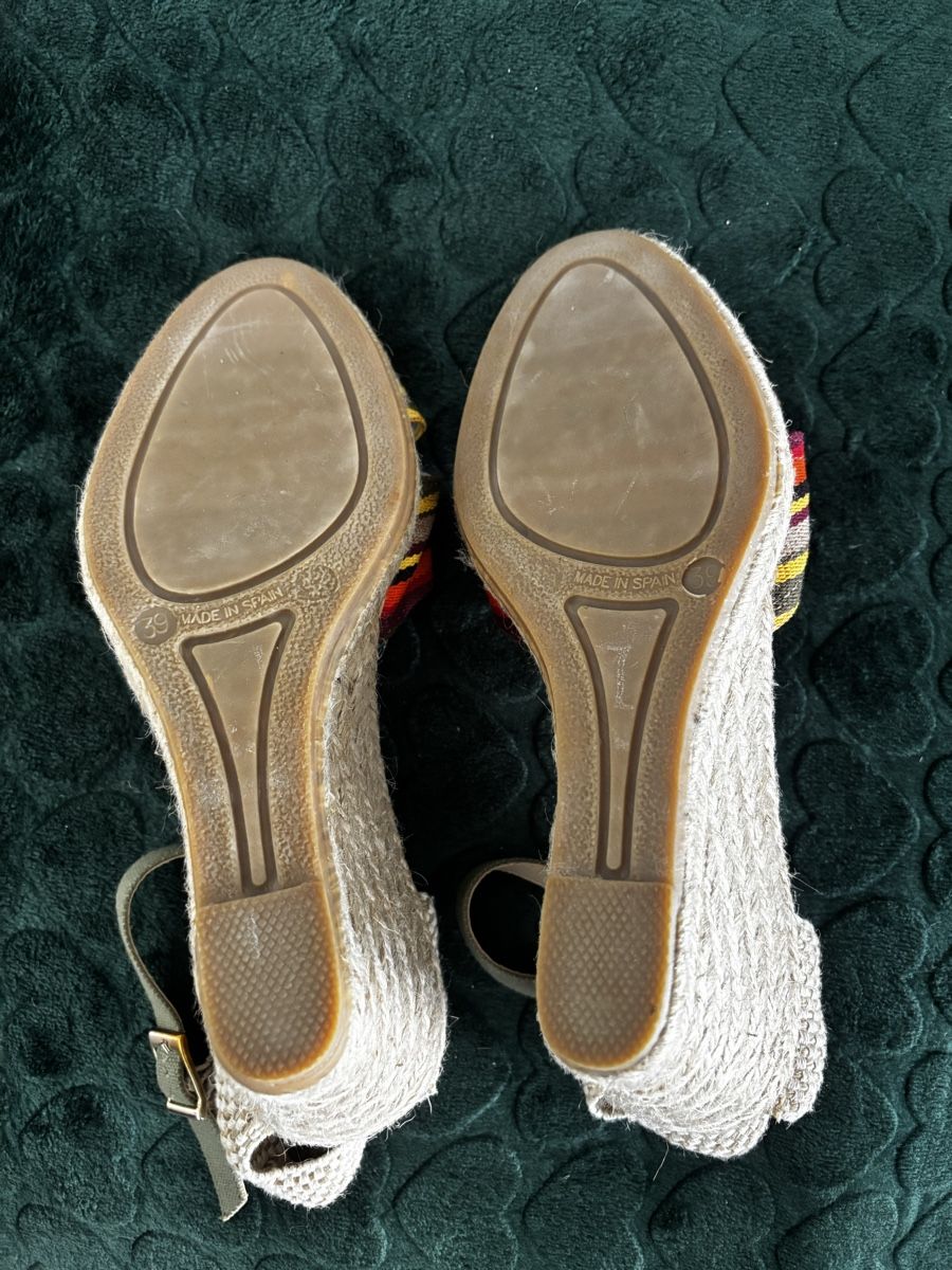 Scarpe da donna: Bata Wedge Sandals Multicoloured Size 39 Good Condition – Usato da Zürich venduto da cla_v6hx 6