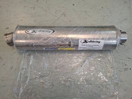 Sebring Auspufftopf Titan zu Hornet 600