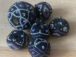 Schmuckperlen für DIY-Projekteverziert mit Swarovski-Bicones