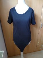 COS  schwarzer kurzarm Body Gr. L
