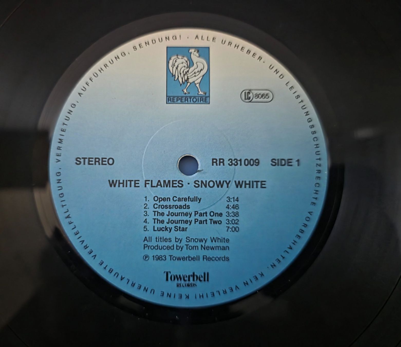 Dischi in vinile: Snowy White LP – White Flames – Usato da Root venduto da atelier22 2