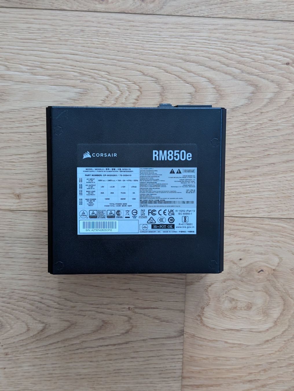 Corsair PCs: Corsair RM850e inkl. CableMod C-Series PRO ModMesh Cable Kit – D'occasion à Rüthi (Rheintal) par Hafo1992 1