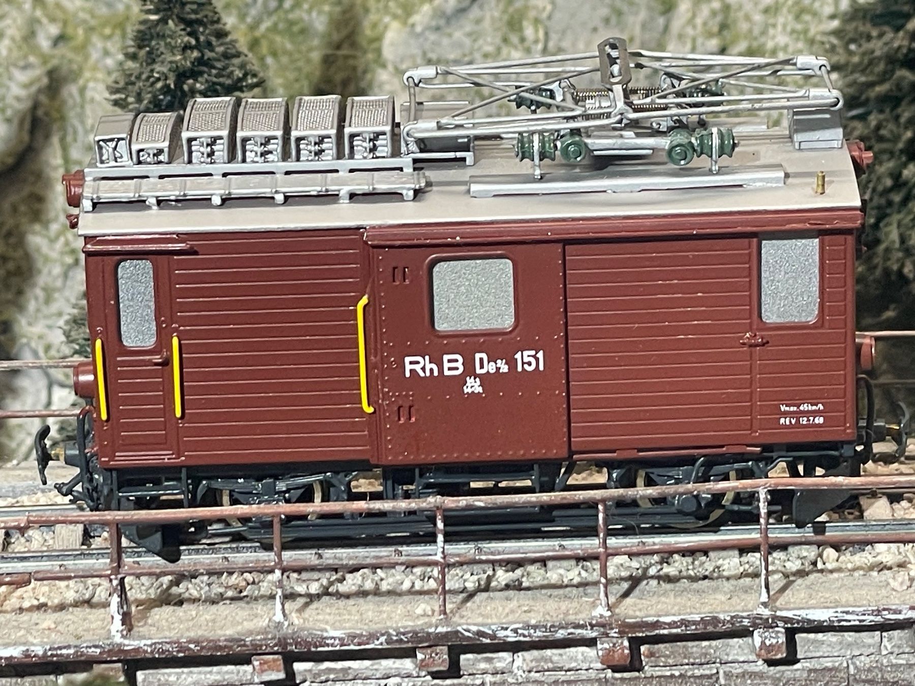 Lemaco Modellini di ferrovie: Lemaco, RhB, De 2/2 151 – Nuovo (secondo la descrizione) da Krummenau venduto da ferrotech 2