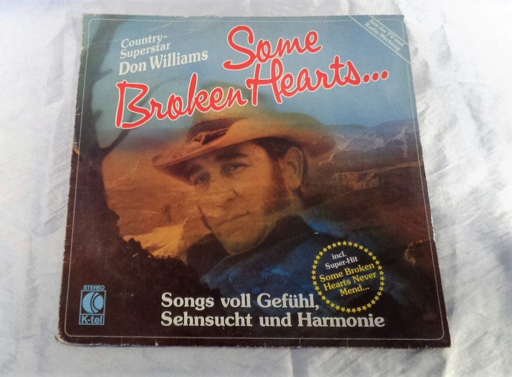 Don Williams - Some Broken Hearts... / Country LP ab Fr. 5.- 1