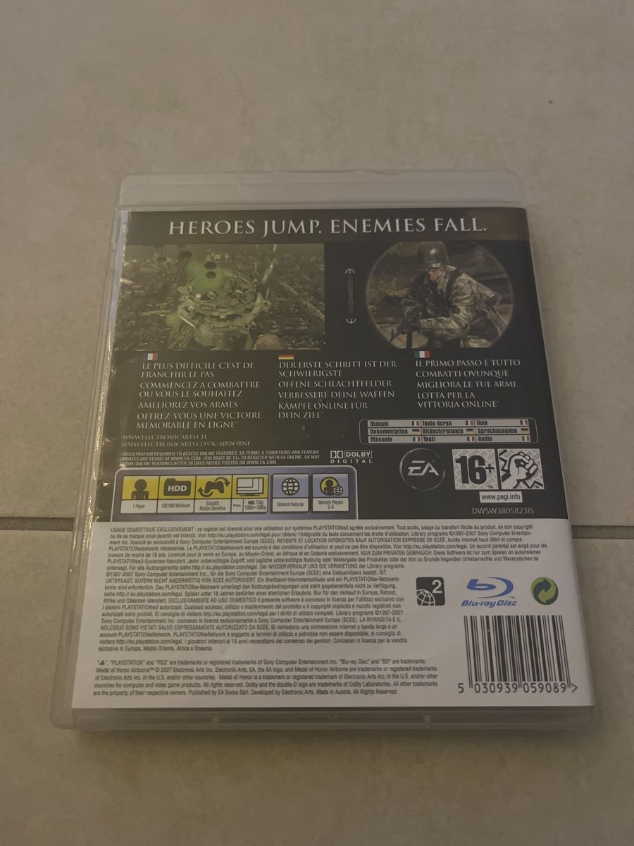 Sony Spiele: Medal of Honor Airborne PS3 – Gebraucht aus Suhr von SchnapperCH 1