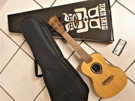Concert-Ukulele LAG mit Etui (TKU 10c)