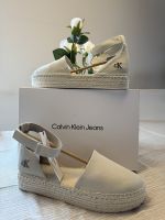 Sommer-Espadrilles Calvin Klein Jeans, Grösse 40, ungetragen